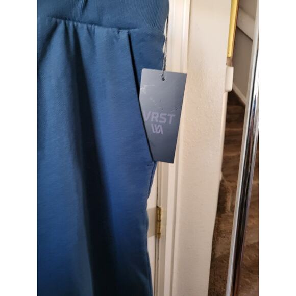 VRST Men's Washed Terry Jogger Jeweled Teal Size X Large - Picture 6 of 7